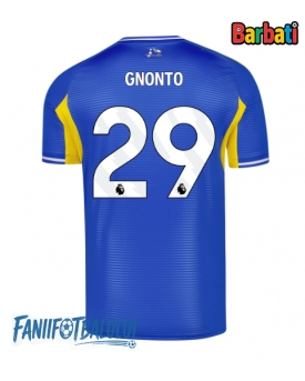 Leeds United Wilfried Gnonto #29 Tricou Fotbal Replică 2025-26 Barbati Deplasare